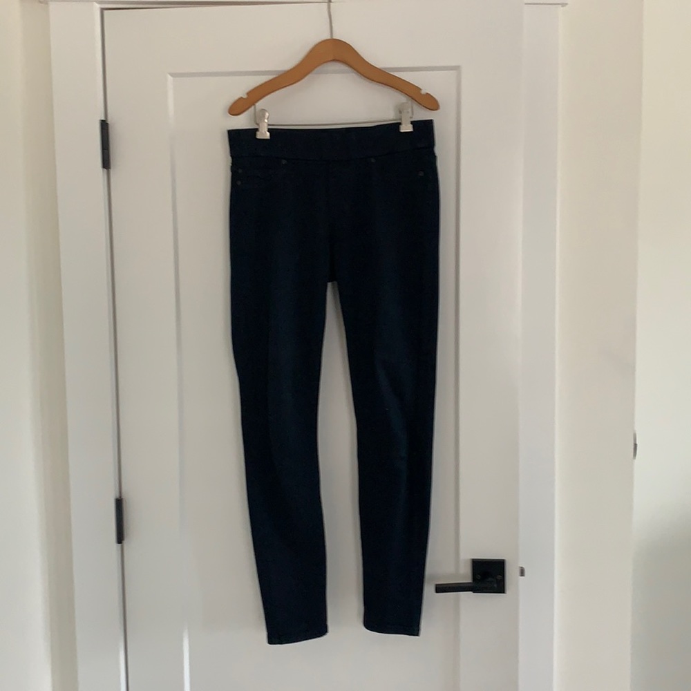 Liverpool Black Denim Legging